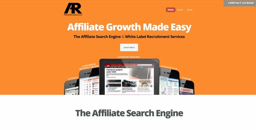 Affiliate Recruitment Tool