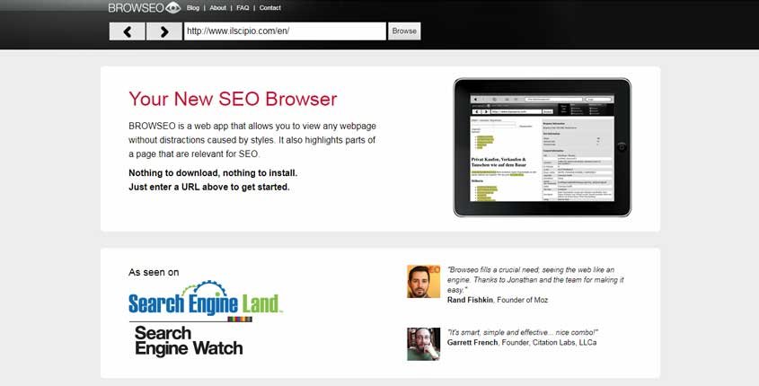 Browseo Tool