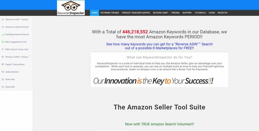 Keyword Inspector Tool