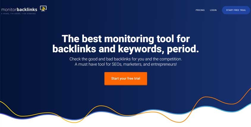 Monitor Backlinks Tool