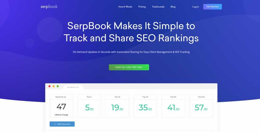 SerpBook Tool