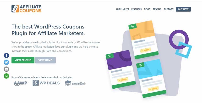 Affiliate Coupons Plugin