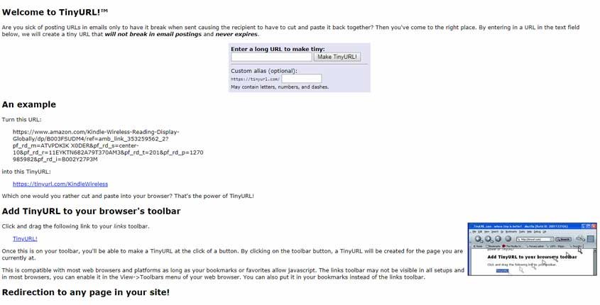 TinyURL Tool