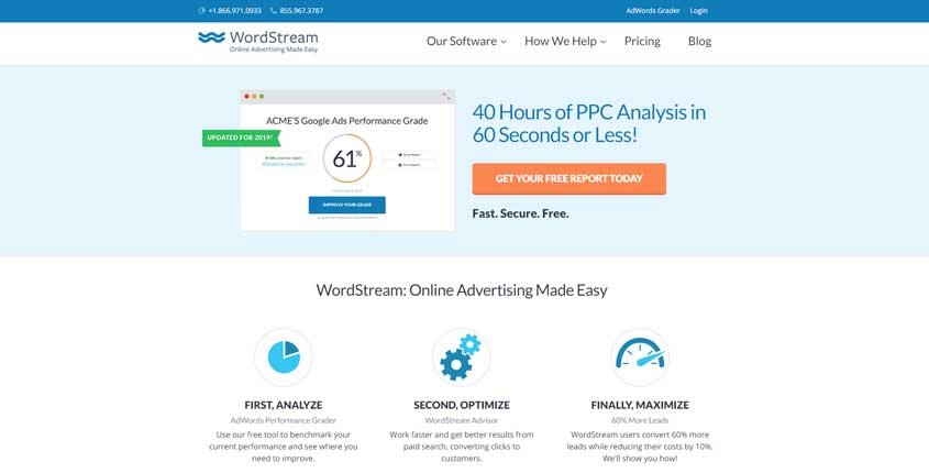 WordStream Tool