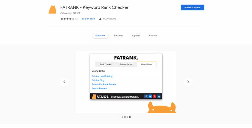 FatRank Browser Extension