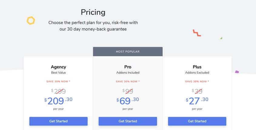 Social Snap Prices