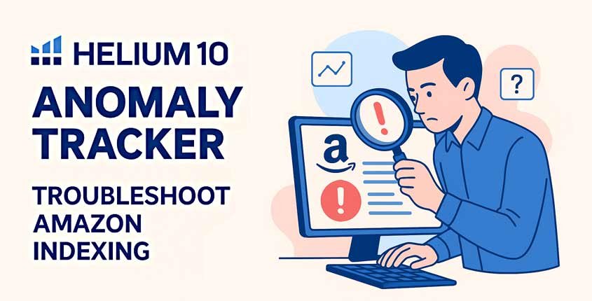Helium 10 Anomaly Tracker: Troubleshoot Amazon Indexing Issues with Ease