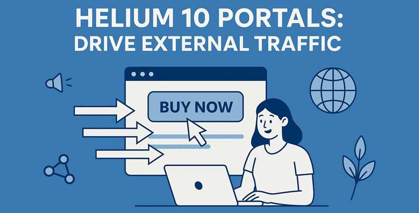 Helium 10 Portals: Drive External Traffic to Skyrocket Amazon Sales