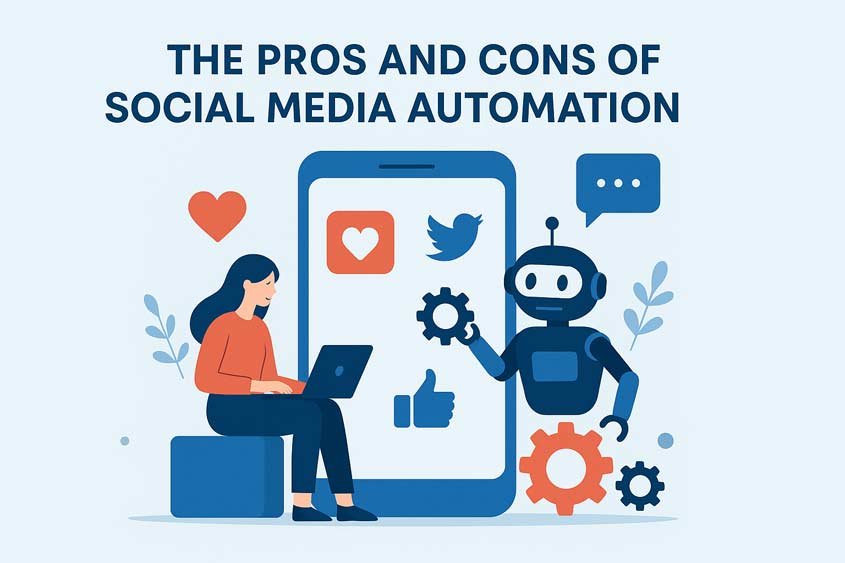 The Pros and Cons of Using Social Media Automation