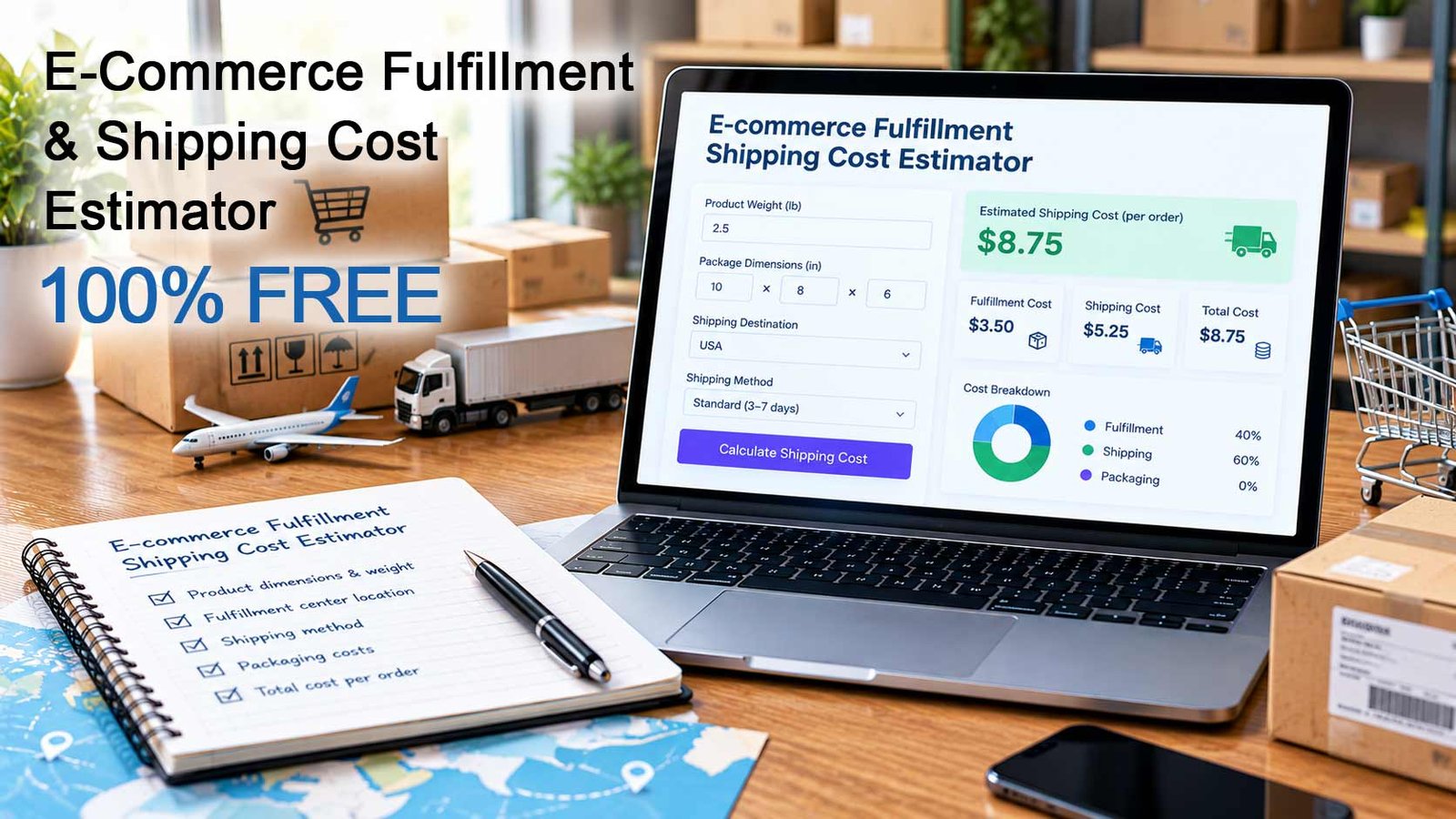 E-Commerce Fulfillment & Shipping Cost Estimator
