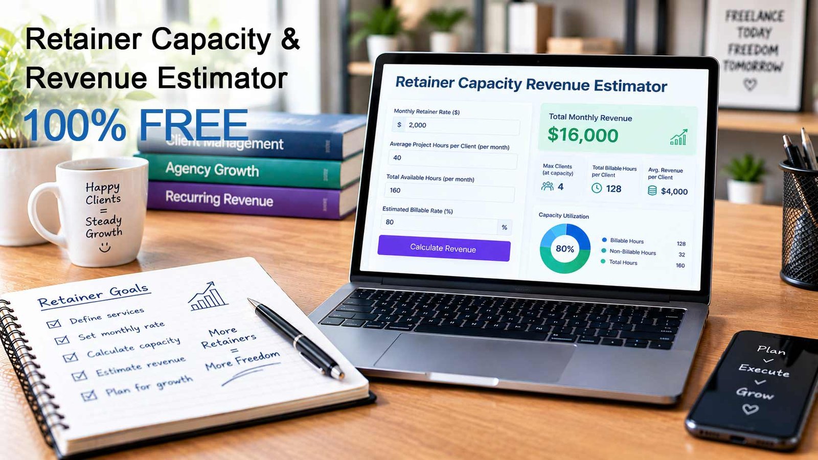 Retainer Capacity & Revenue Estimator