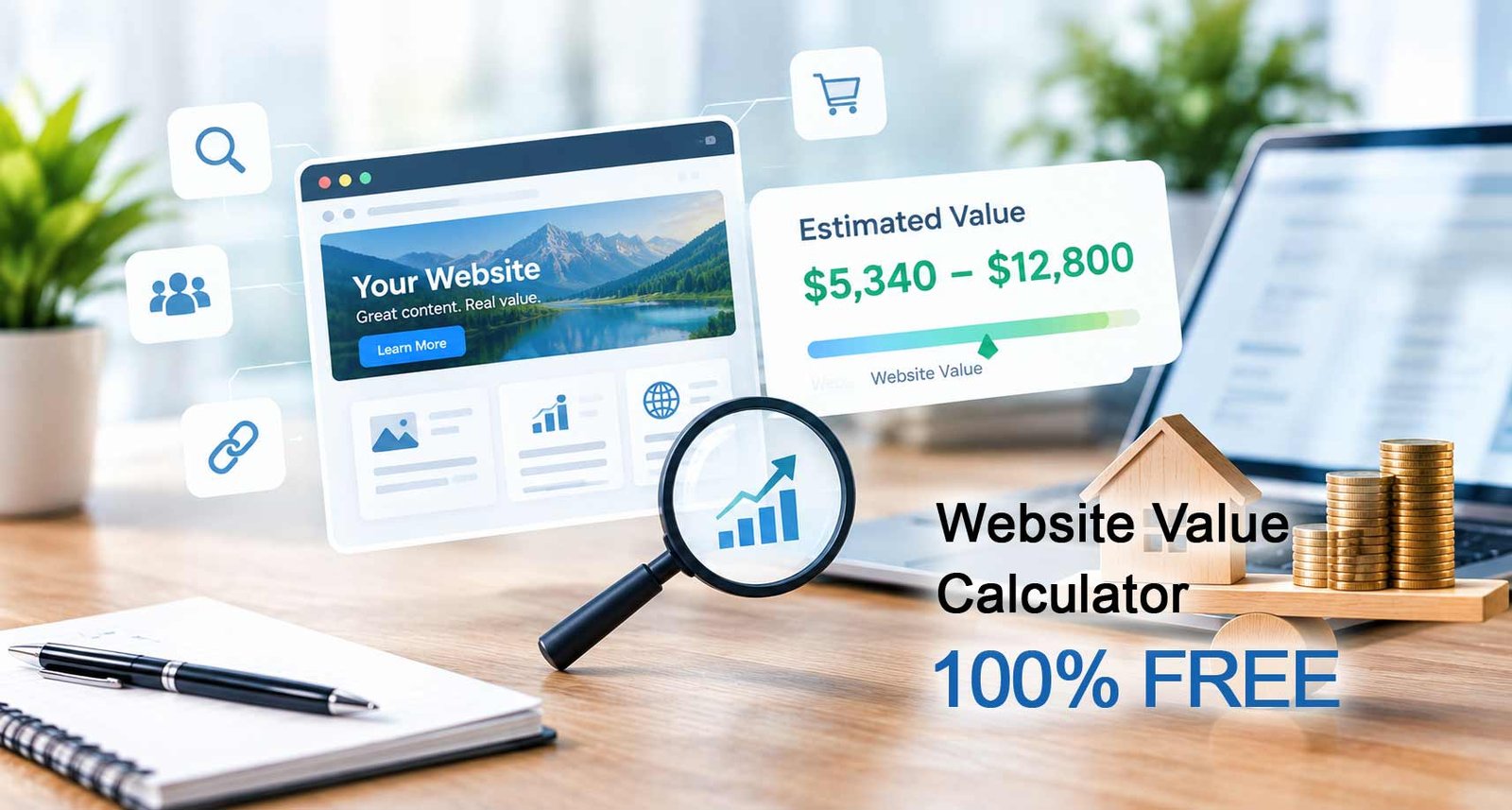Website Value Calculator